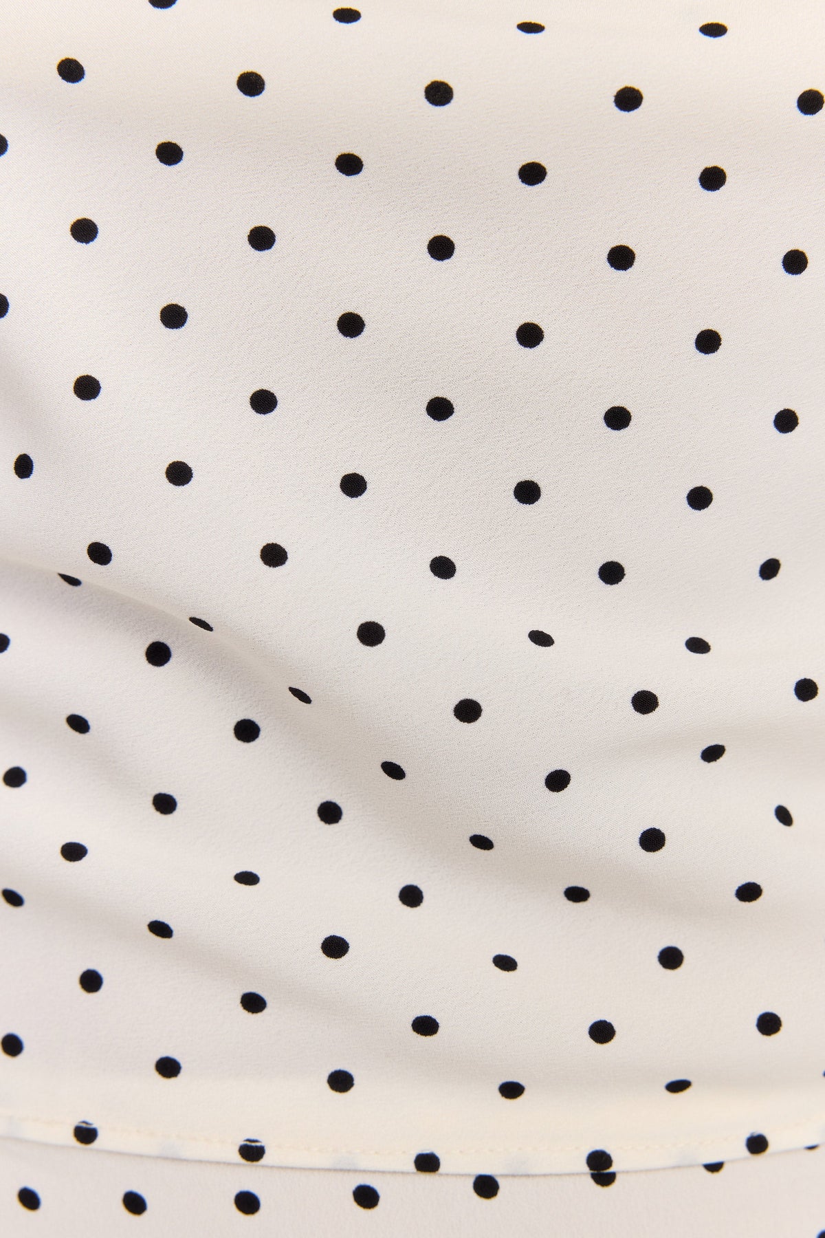 Colette Top White Polkadot