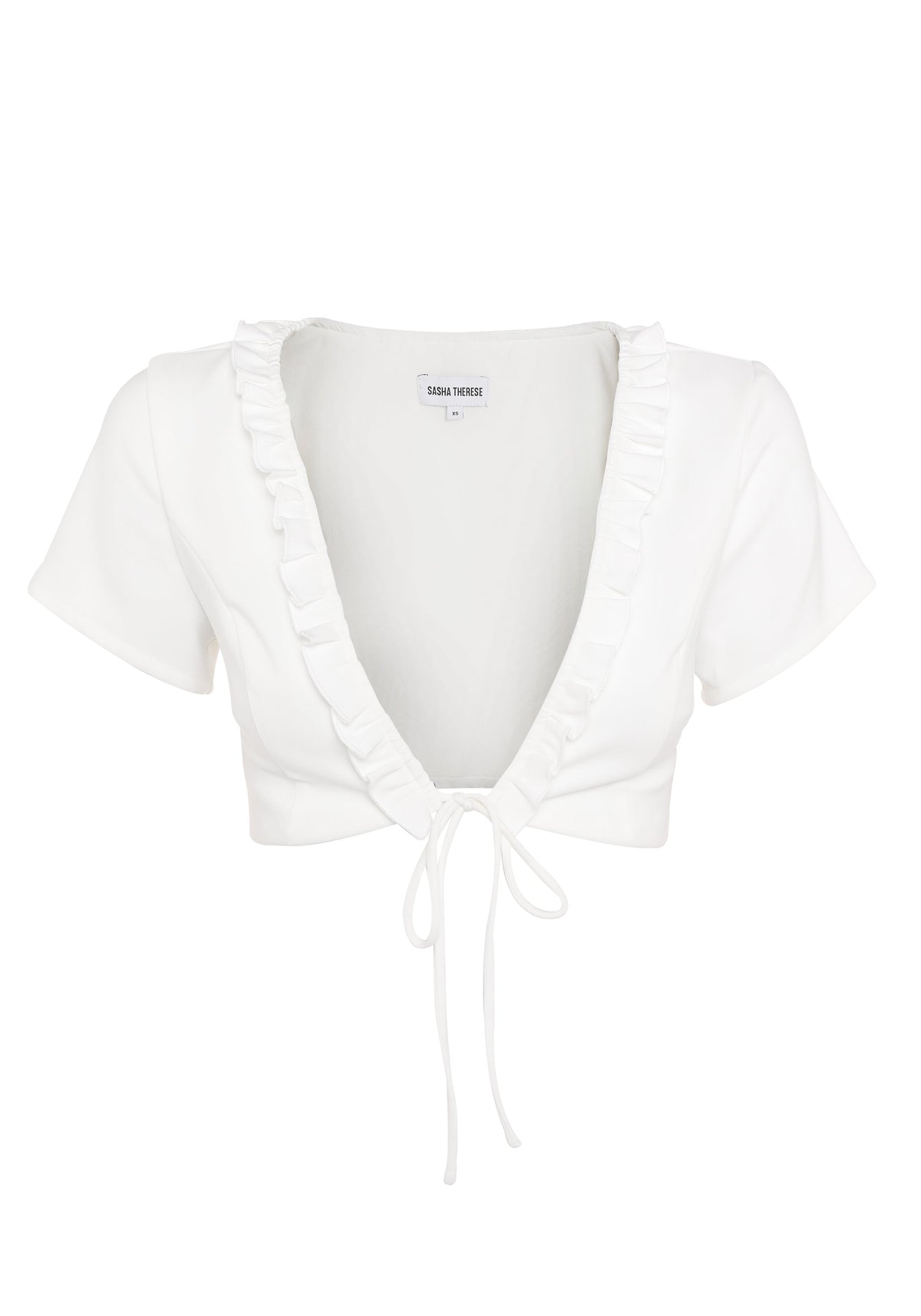 Therese Top White