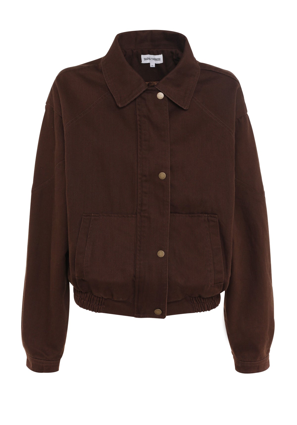 Delphine Denim Jacket Brown