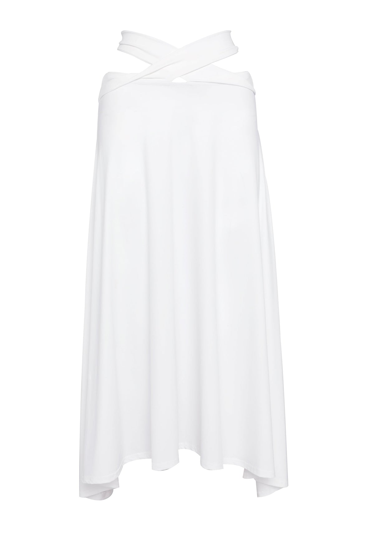 Bloom Maxi Skirt White