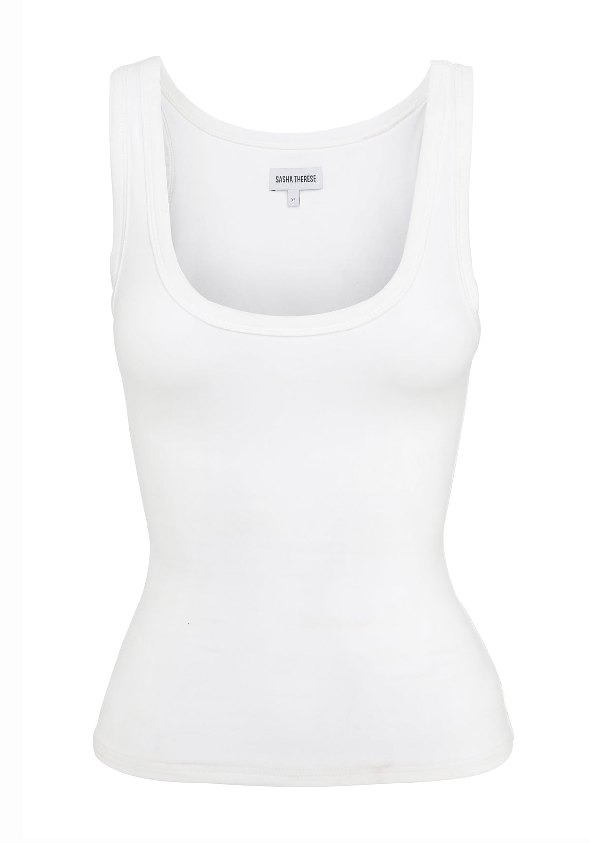 Pippa Reversible Tank White