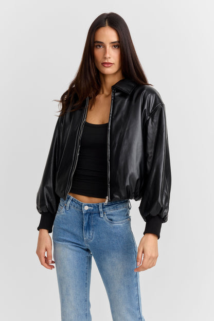 Estella Bomber Jacket Black
