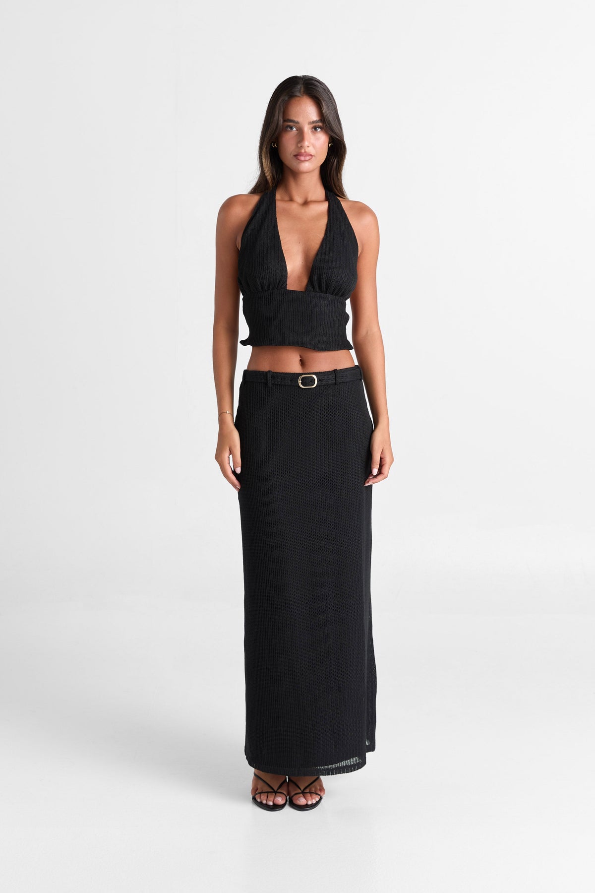 Haven Maxi Skirt Black