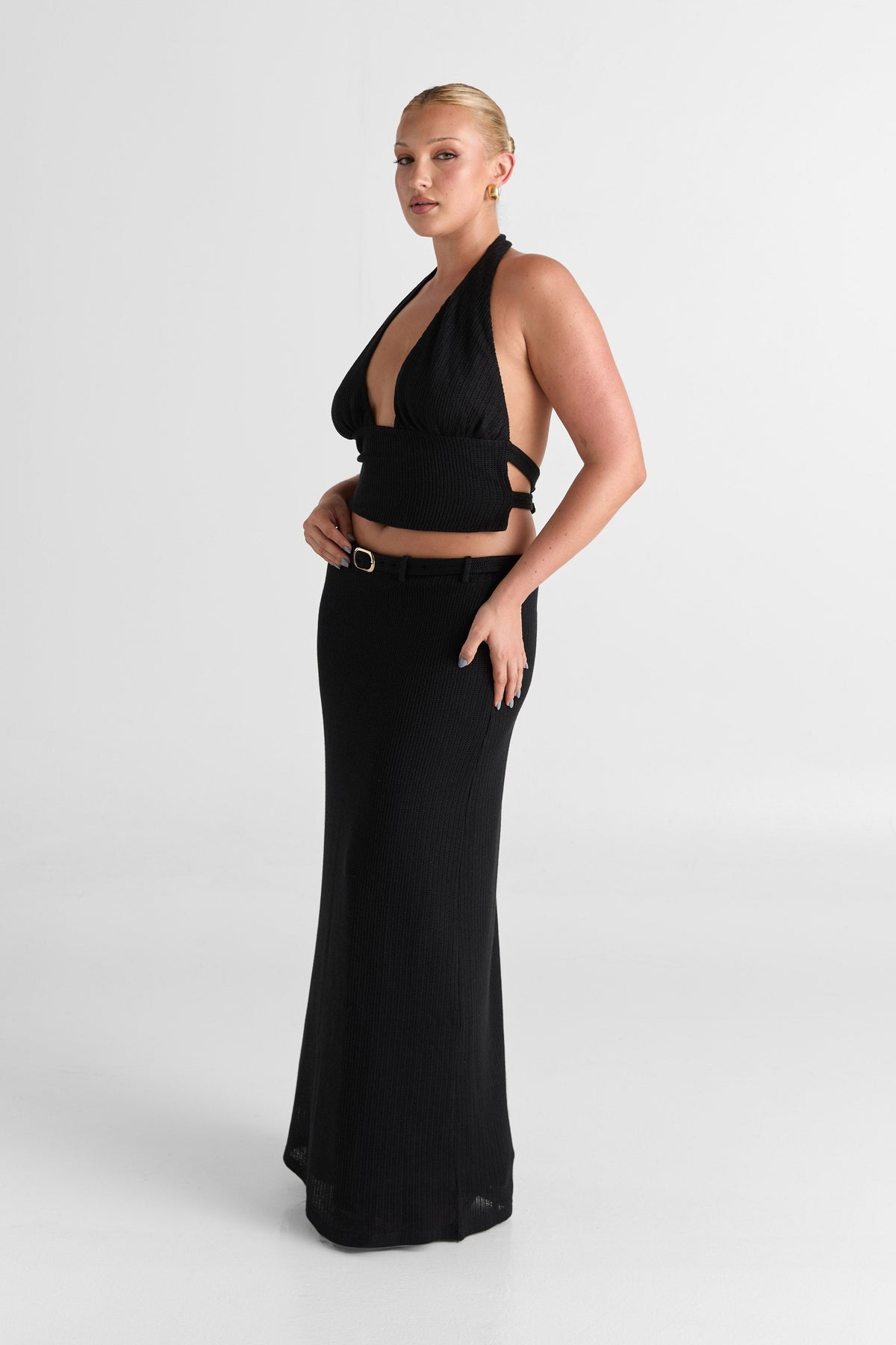 Haven Maxi Skirt Black