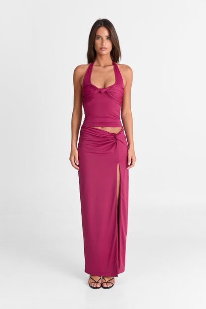 Kaia Skirt Ruby