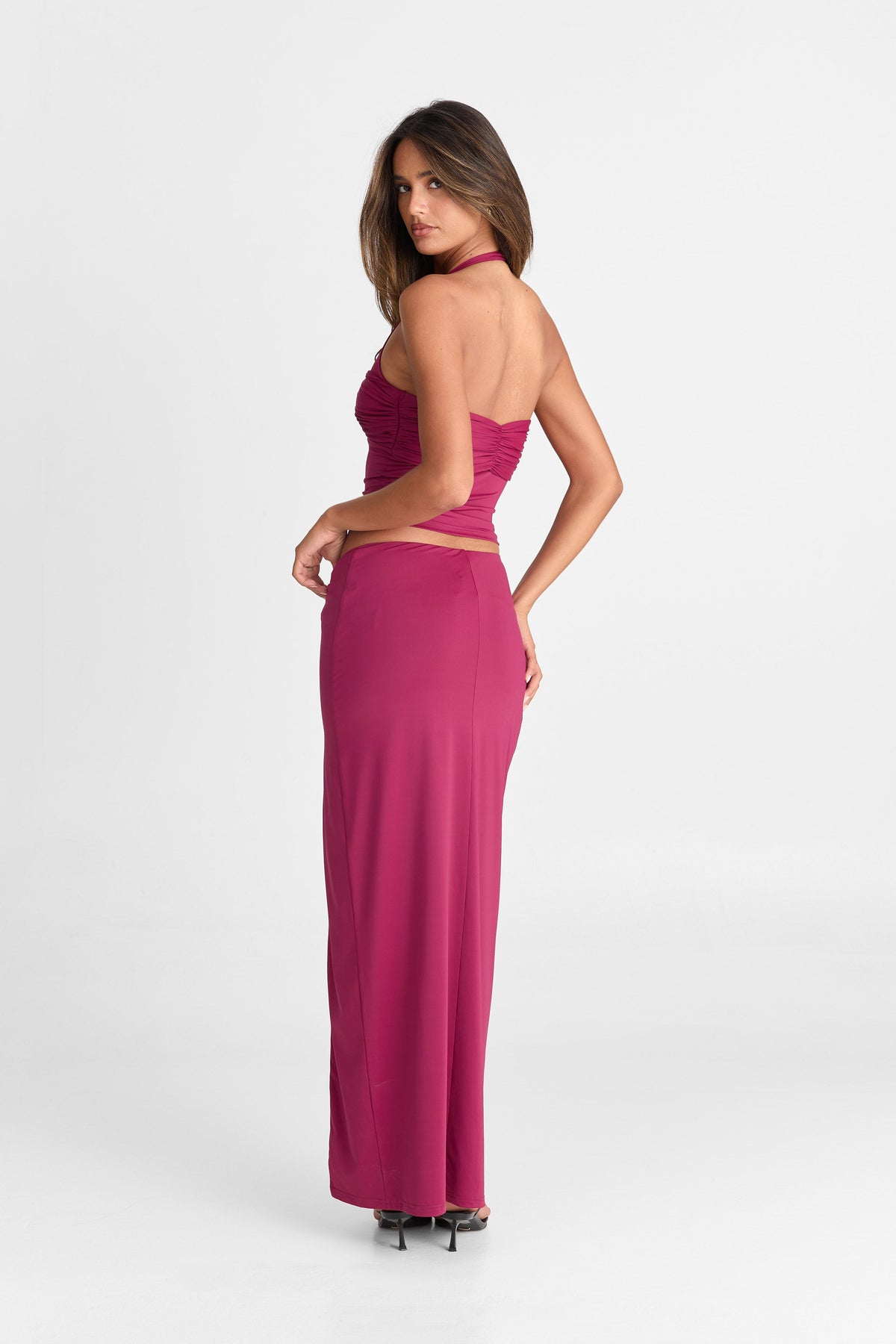 Kaia Skirt Ruby
