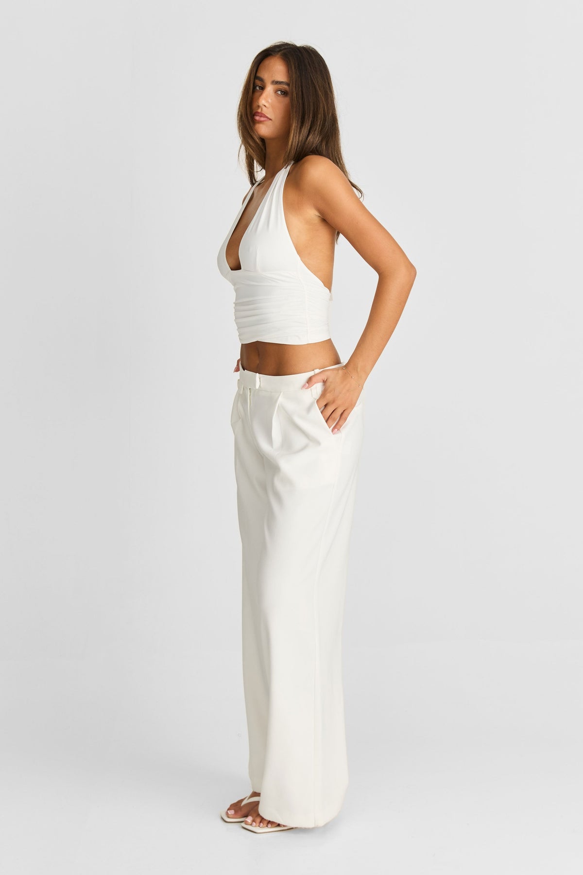 Astra Pant White
