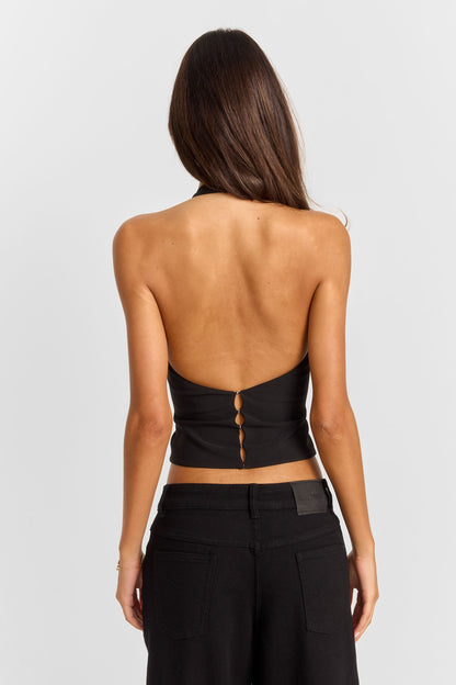 Francesca Top Black