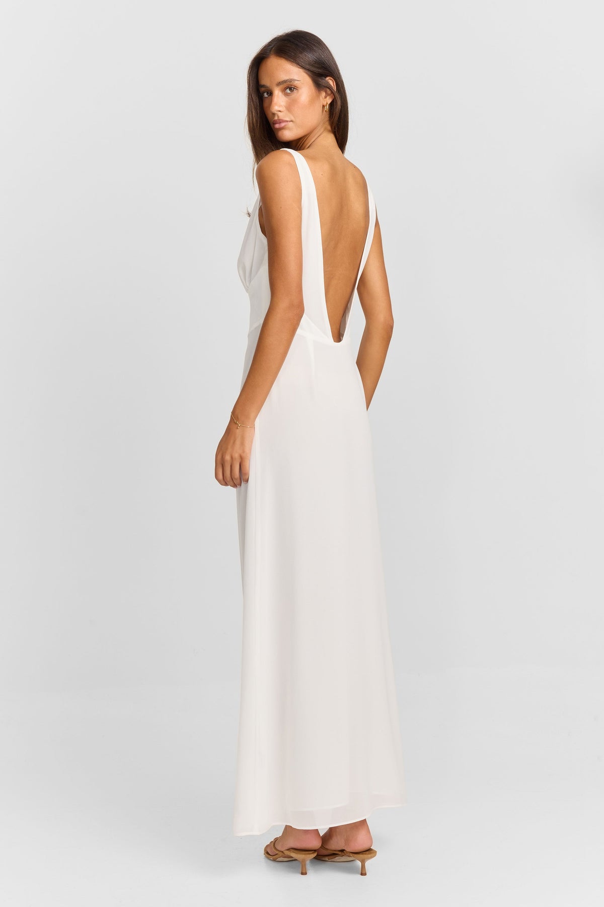 Juno Maxi Dress White