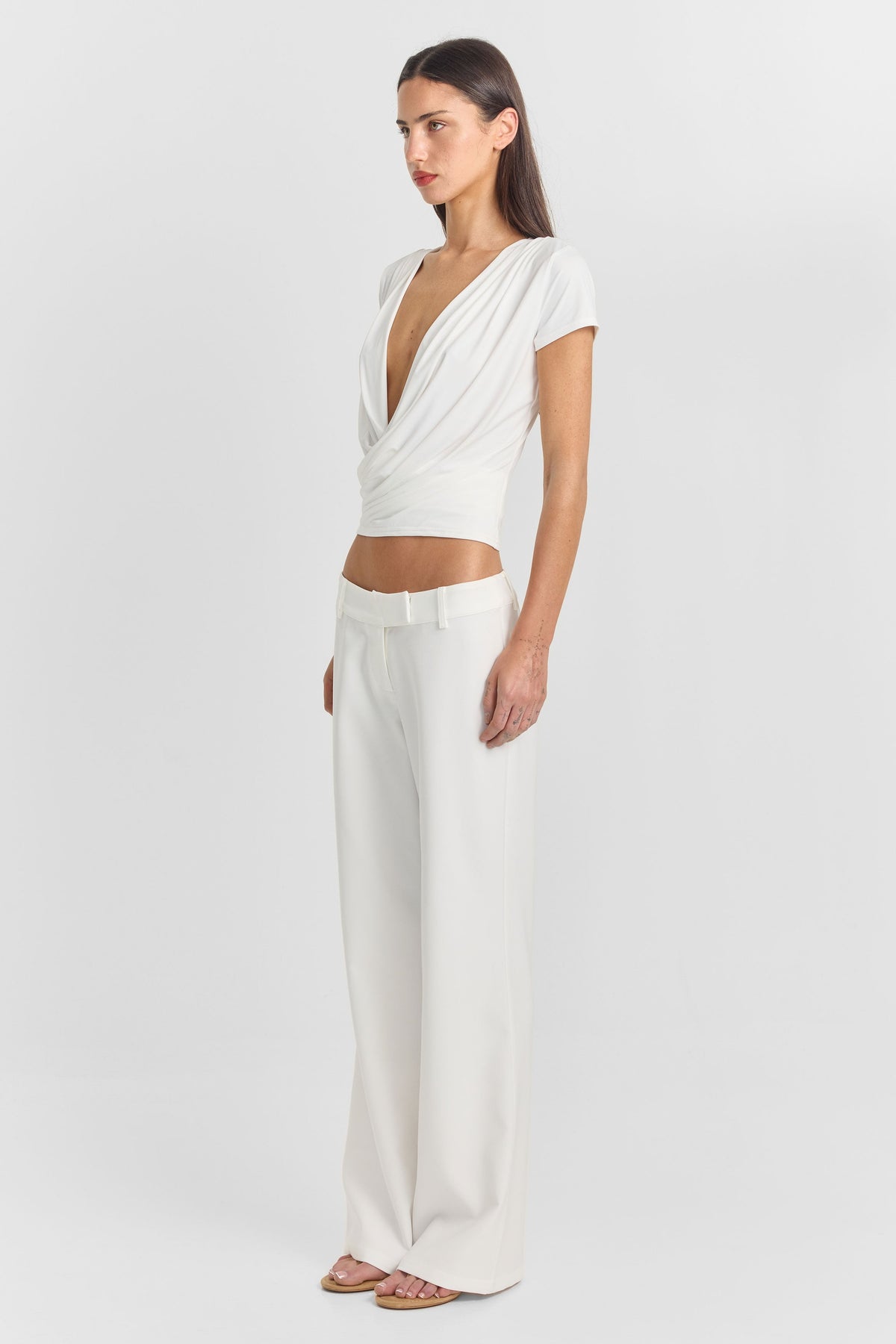 Sabine Pant White