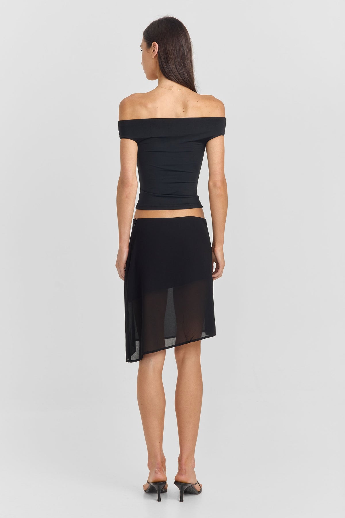Bianca Midi Skirt Black