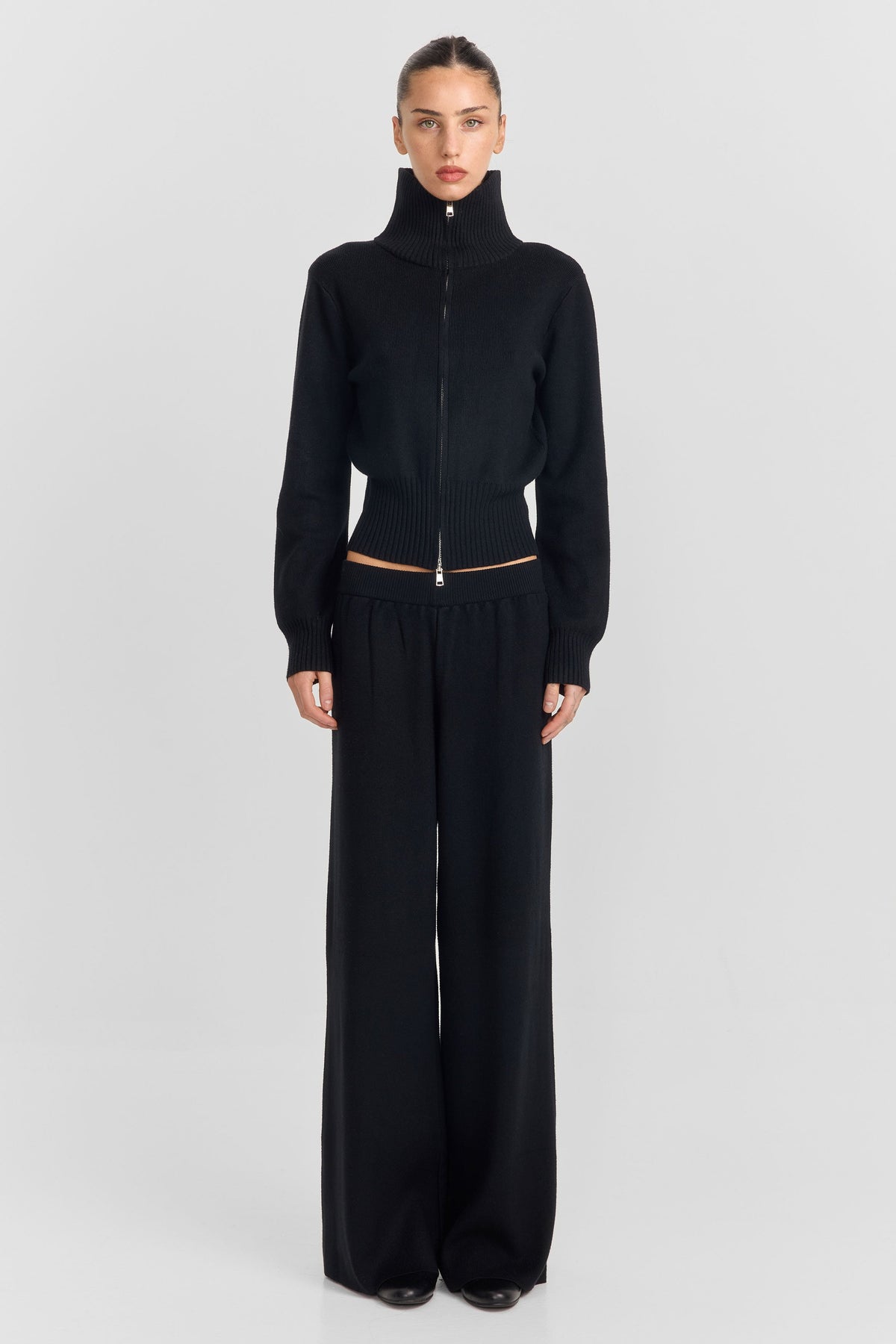 Clarisse Knit Pant Black