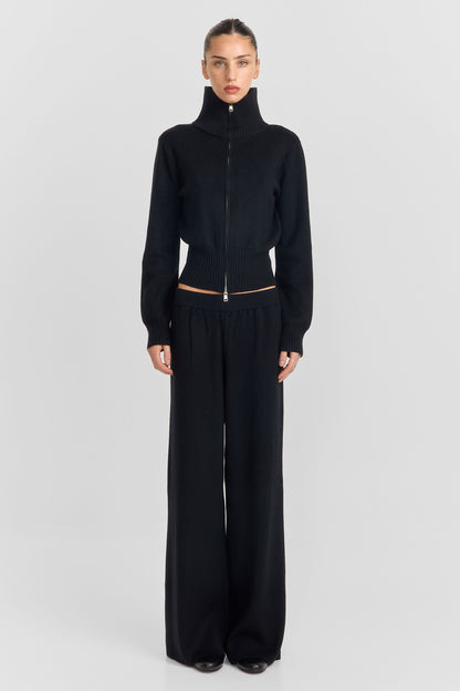 Clarisse Knit Pant Black