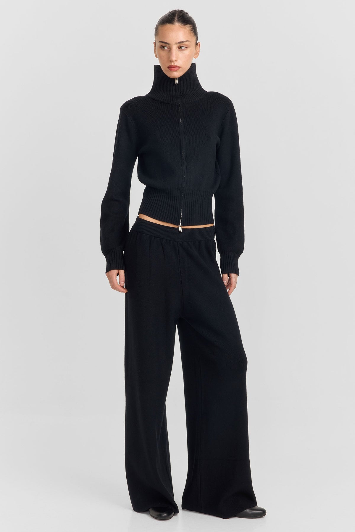 Clarisse Knit Pant Black
