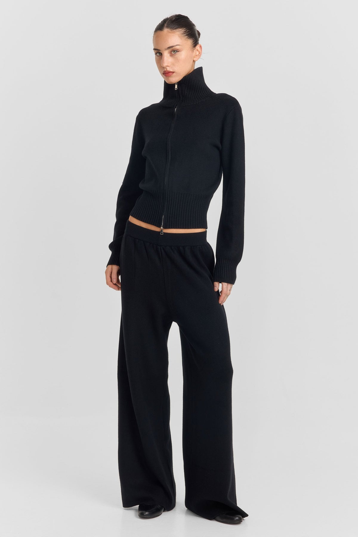 Clarisse Knit Pant Black