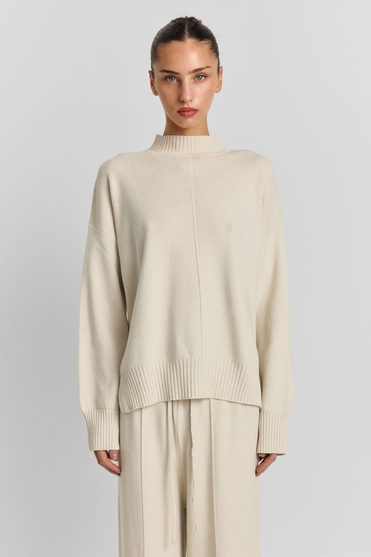 Maxine Knit Top Cream