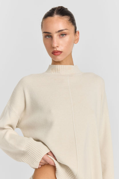 Maxine Knit Top Cream