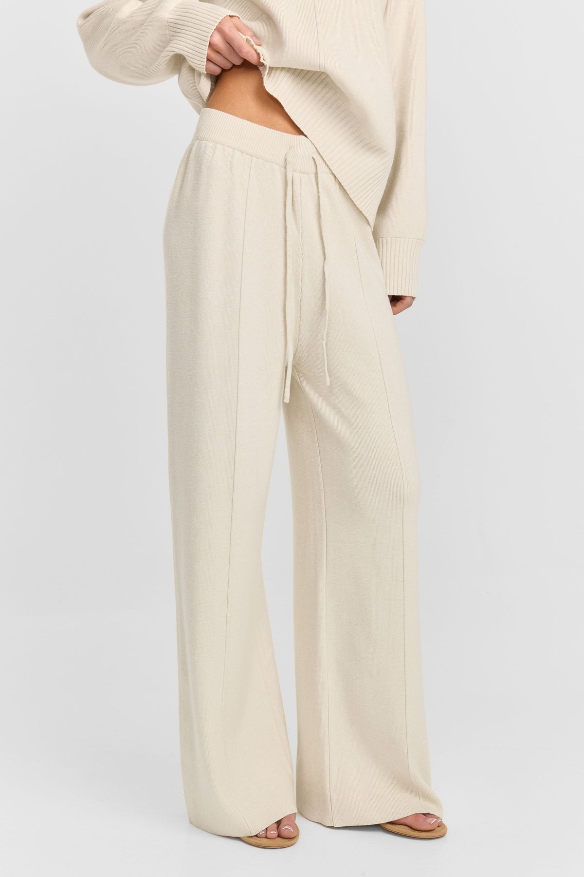 Maxine Knit Pant Cream