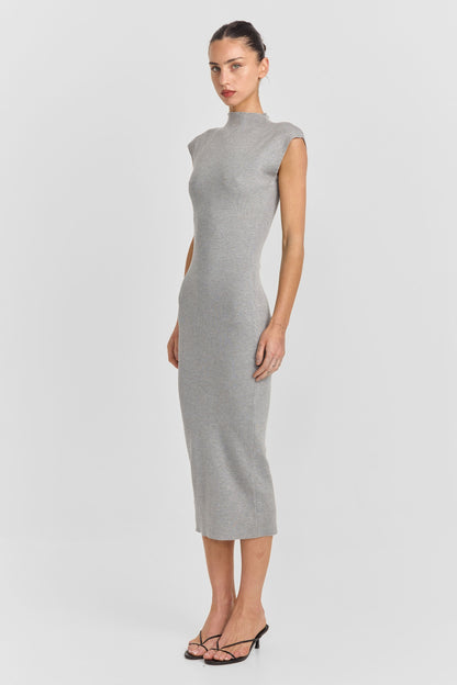Suzette Midi Dress Grey