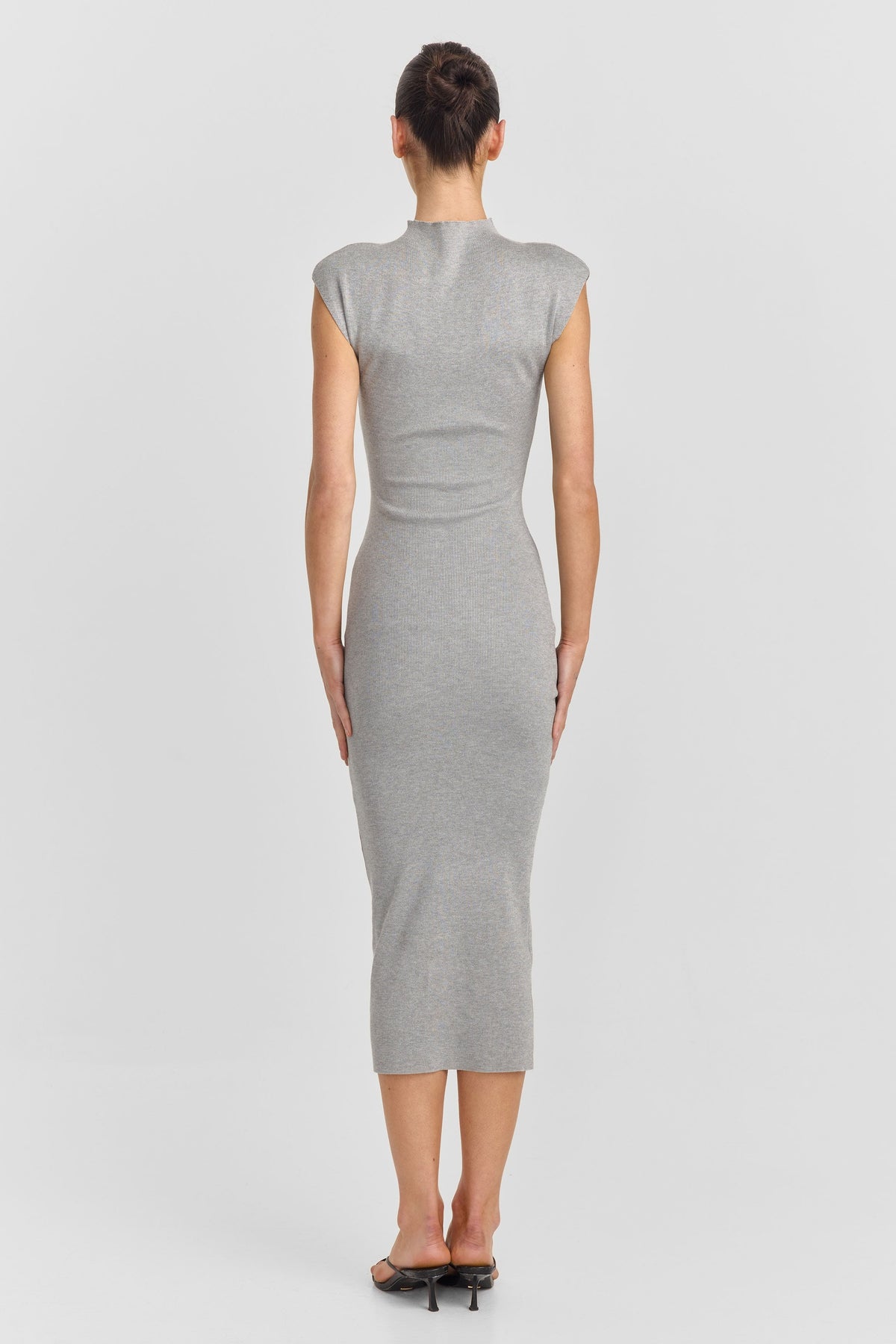 Suzette Midi Dress Grey