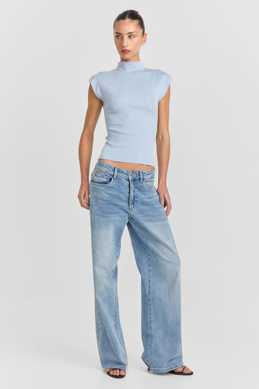 Suzette Top Blue