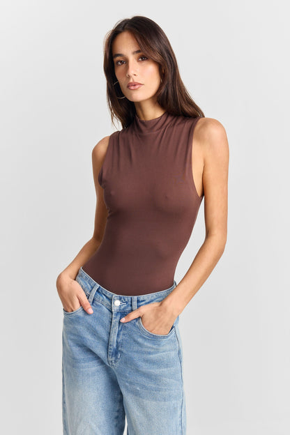 Adeline Bodysuit Brown