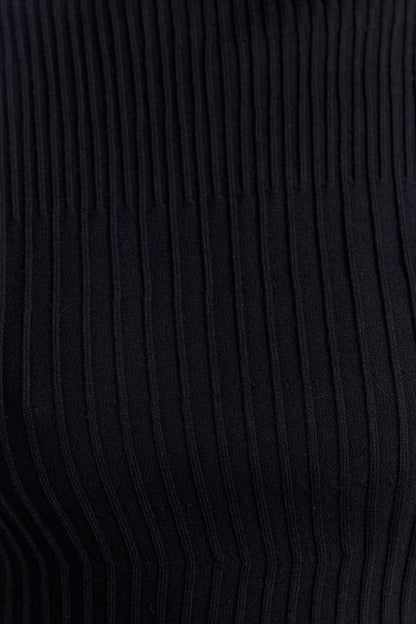 June Knit Top Black