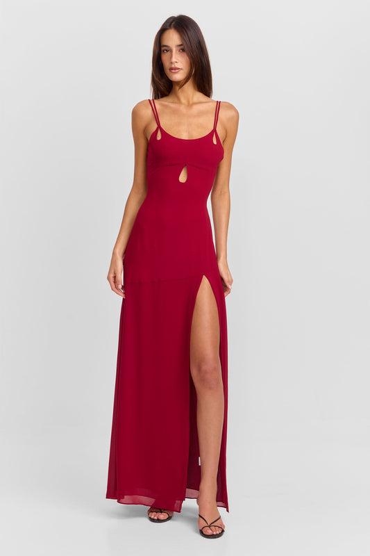 Arietta Maxi Dress Red