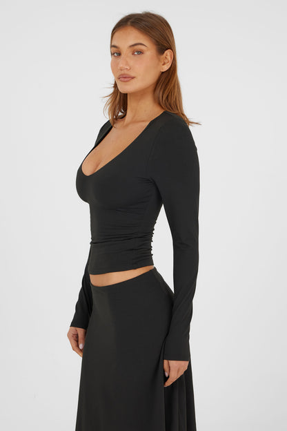 Eveline Top Black