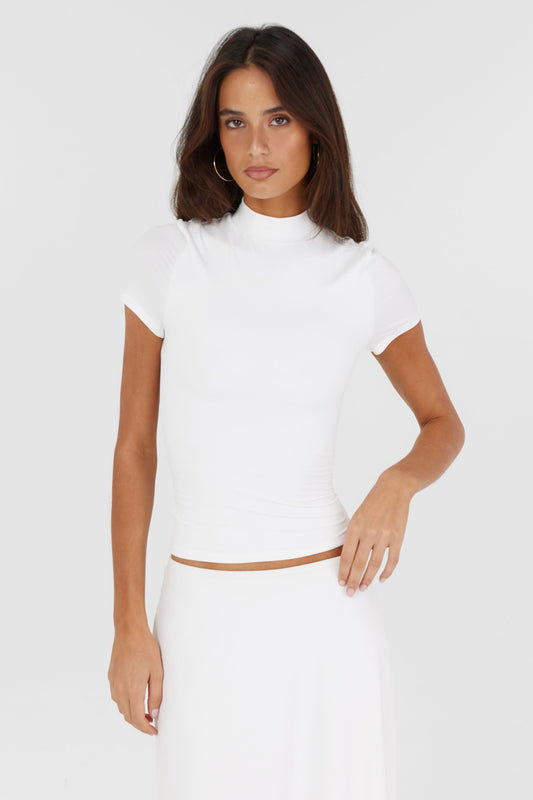 Madeleine Tee White