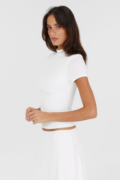 Madeleine Tee White
