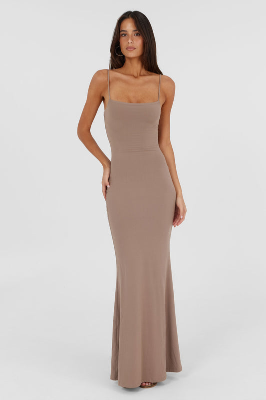 Clarisse Maxi Dress Natural
