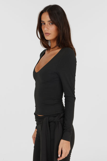 Eveline Top Black