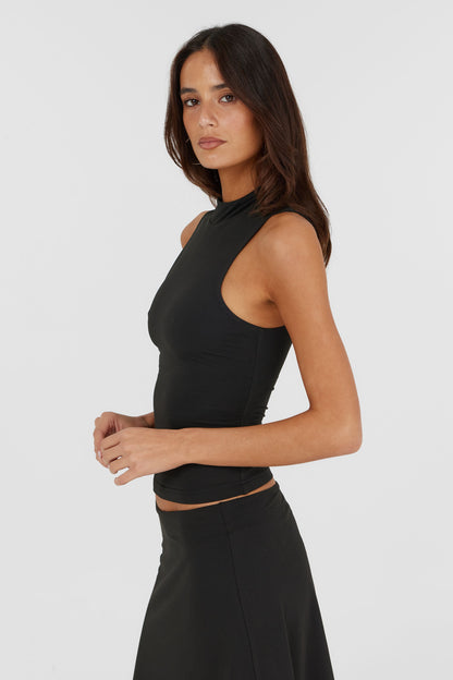 Adeline Tank Black