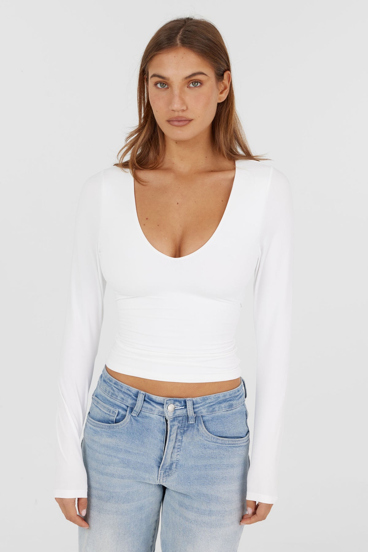 Eveline Top White