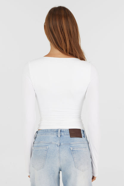 Eveline Top White
