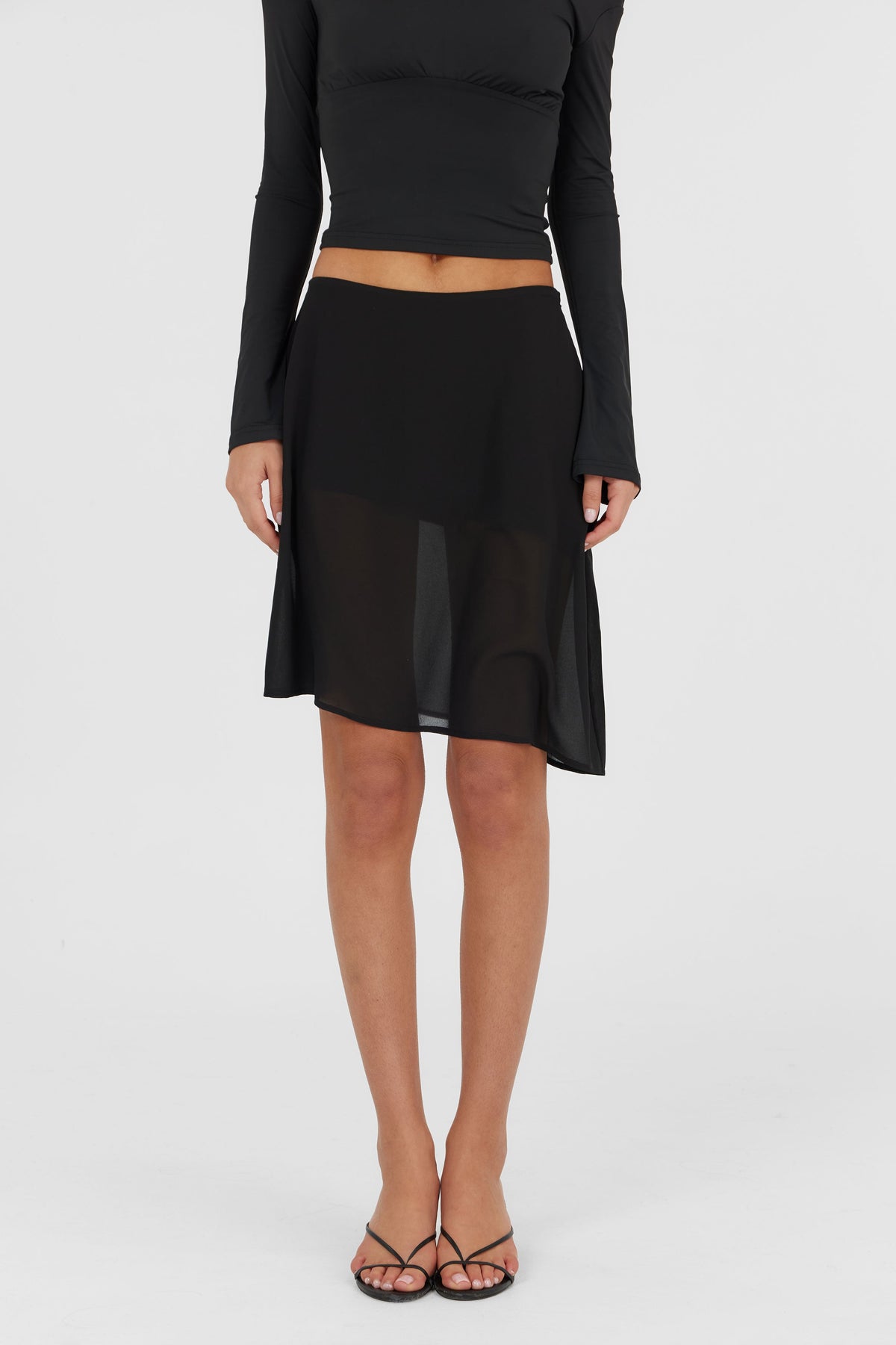 Bianca Midi Skirt Black
