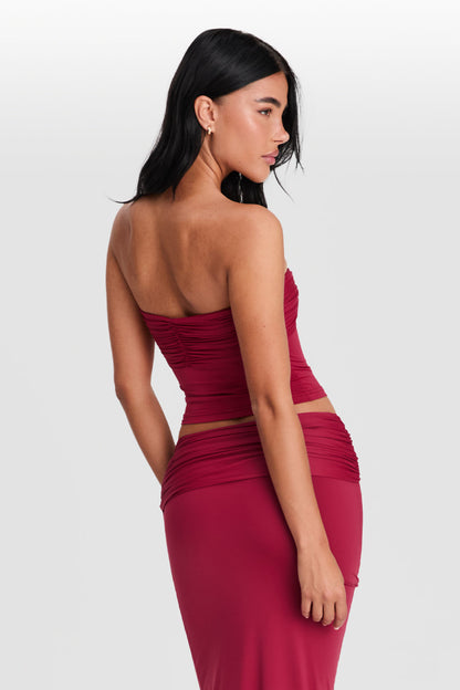 Naya Top Cherry Red