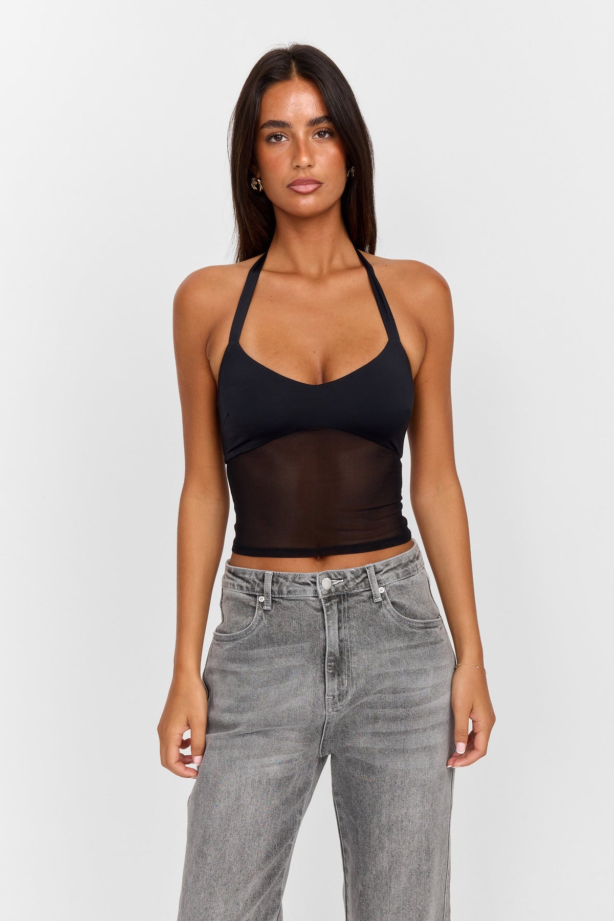 Ivy Top Black