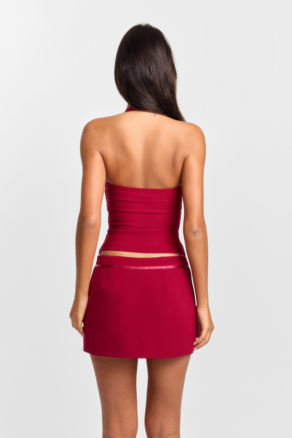 Zhara Bustier Red