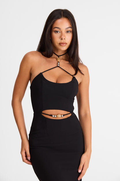 Mina Maxi Dress Black
