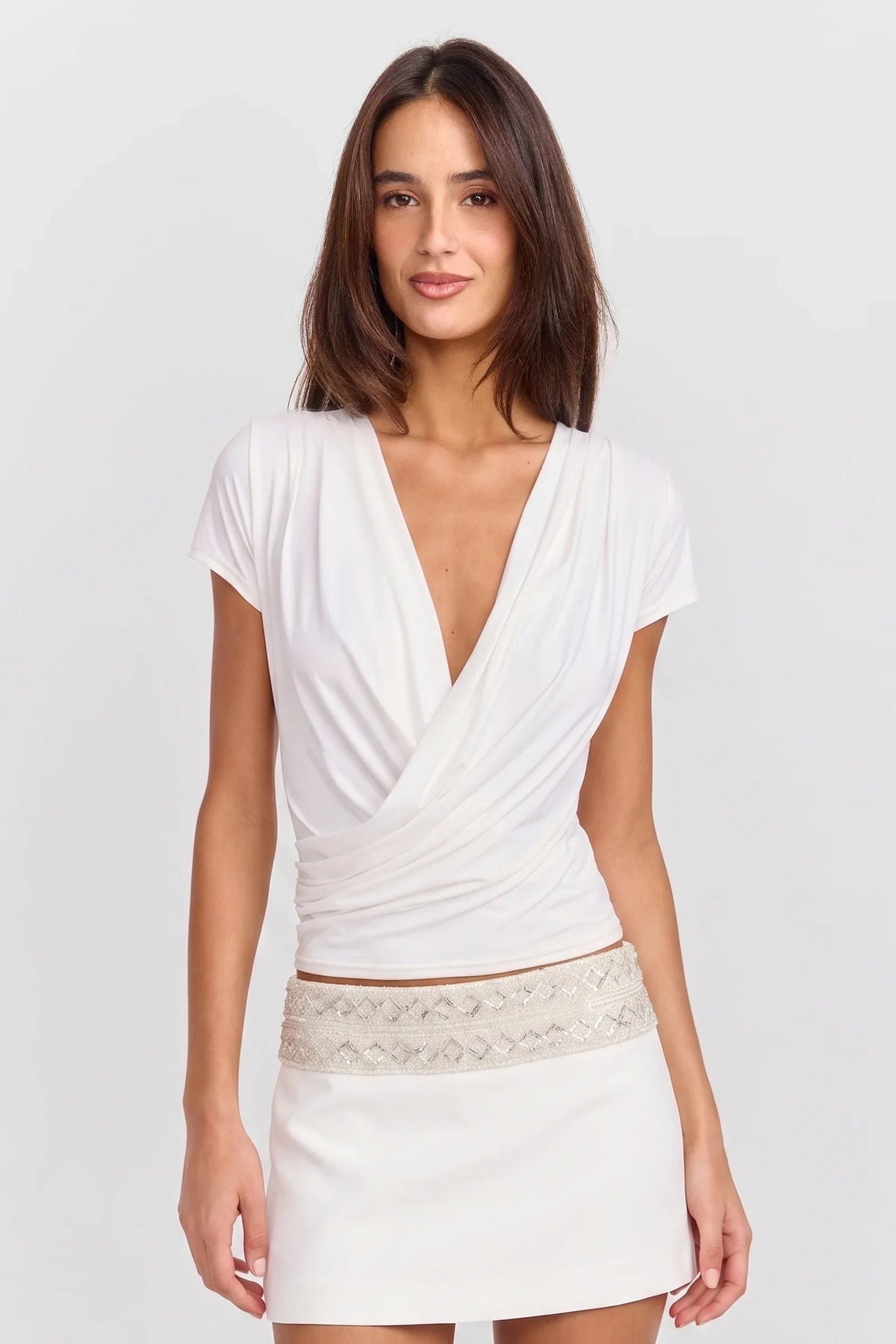 Brigitte Top White