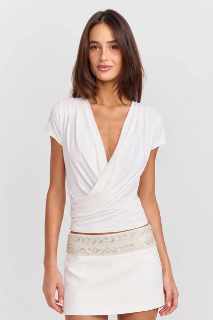 Brigitte Top White