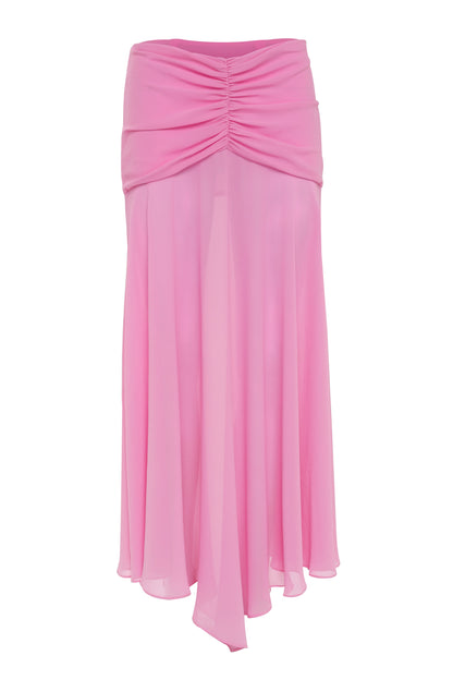 Sage Maxi Skirt Pink