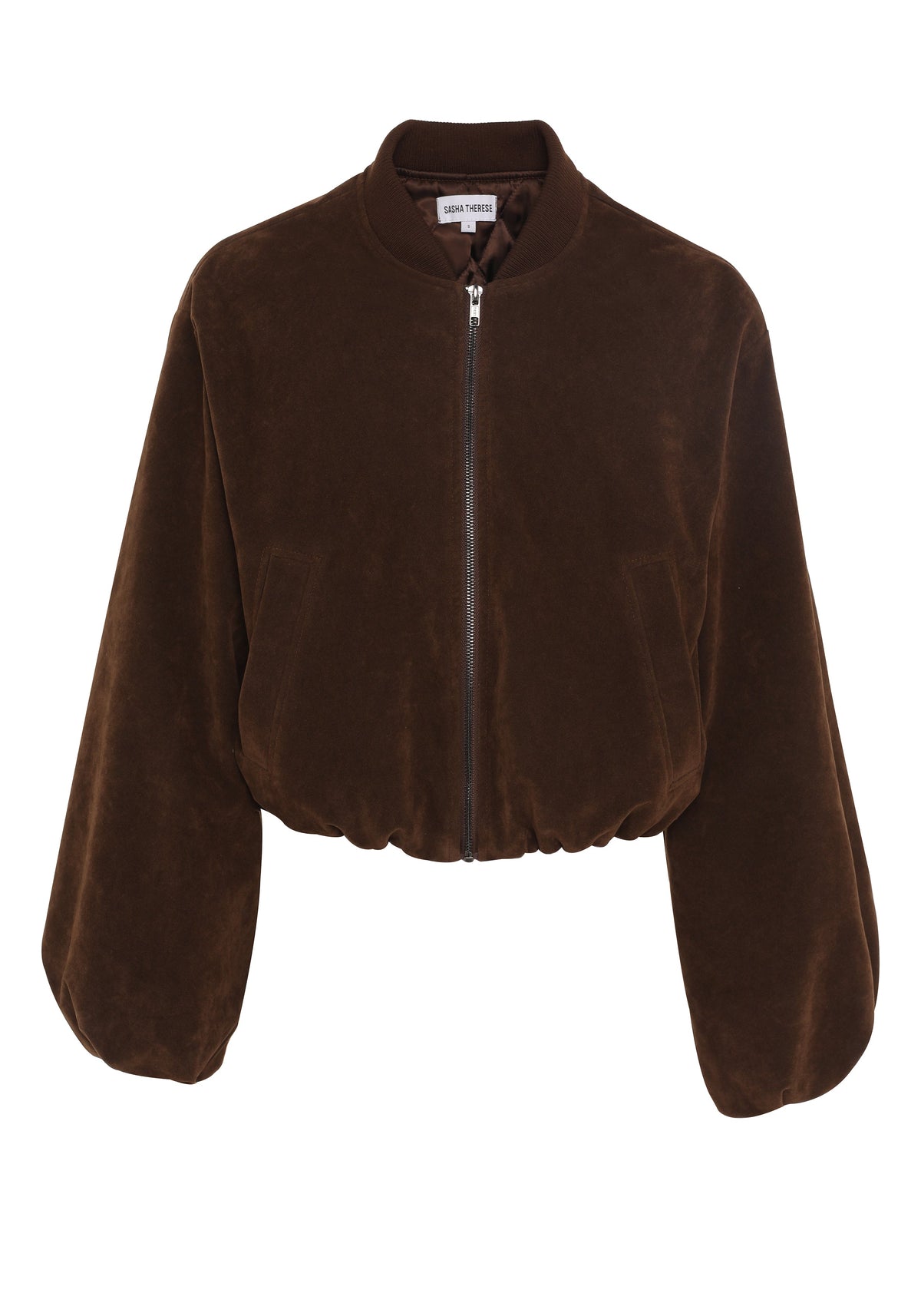 Maxine Bomber Jacket Brown