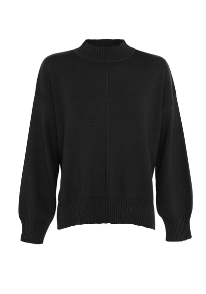 Maxine Knit Top Black
