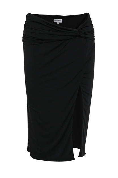 Arielle Midi Skirt Black